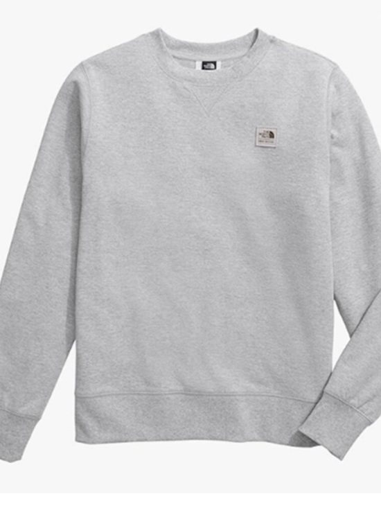 The North Face Tops - The North Face women’s Heather Gray Crewneck Sweatshirt